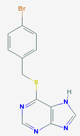 6-[(4-bromophenyl)methylsulfanyl]-7H-purine